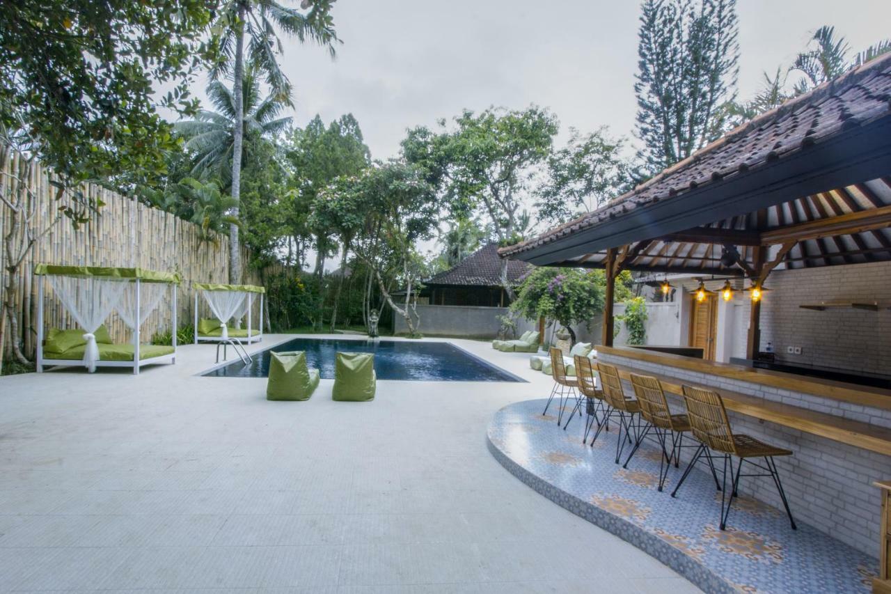 A4K Sanggingan Villa ウブド エクステリア 写真